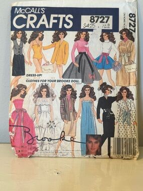 McCall's Vintage Brooke Doll Clothes Patterns